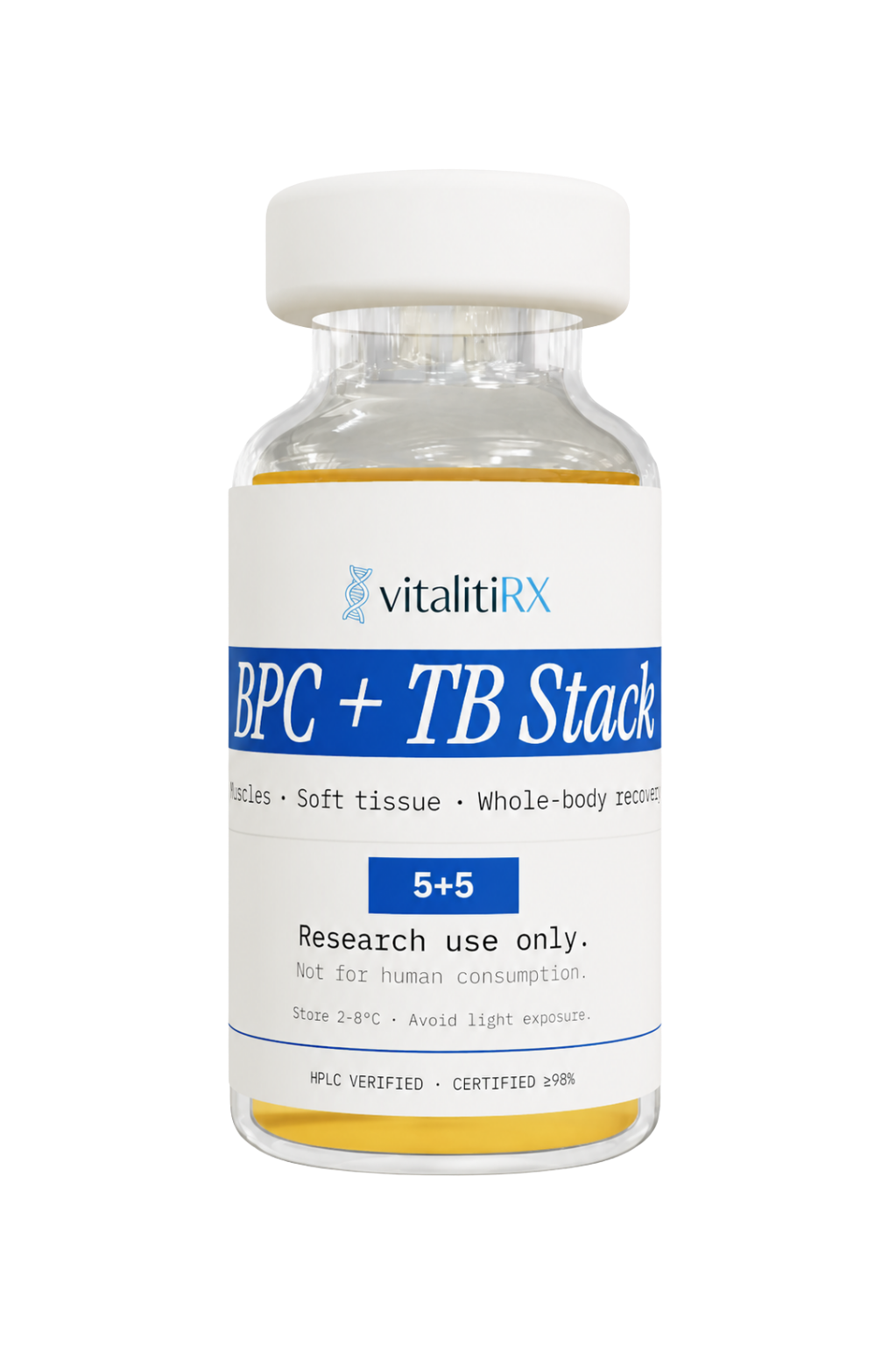BPC + TB Stack 10+10 vial product render